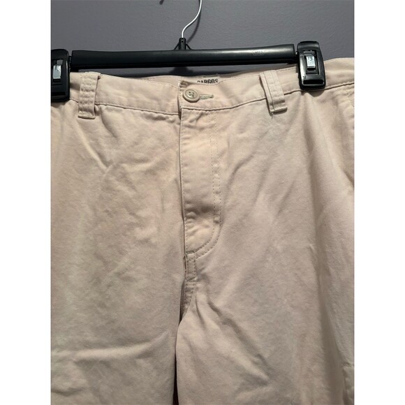 Old Navy Men's Cargo Pants Beige Khaki 34x34 Straight Leg Utility - Picture 4 of 12